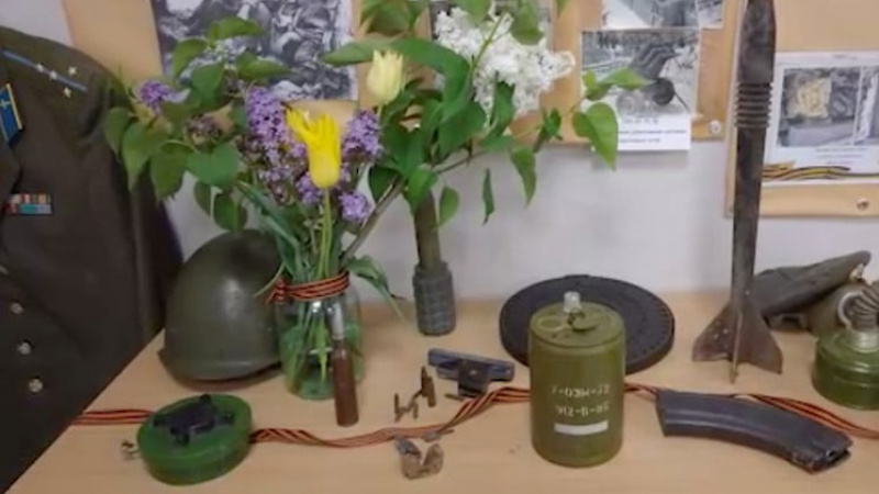Школа №5 в Мелитополе открыла музей боевой славы ко Дню Победы. АНО "ЗаМедиа"