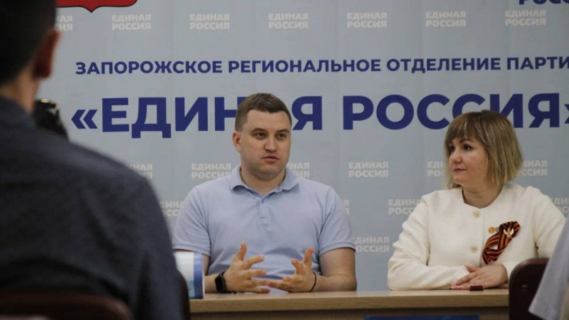 Запорожскую область с рабочим визитом посетил депутат Государственной думы Артём Бичаев. АНО "ЗаМедиа"
