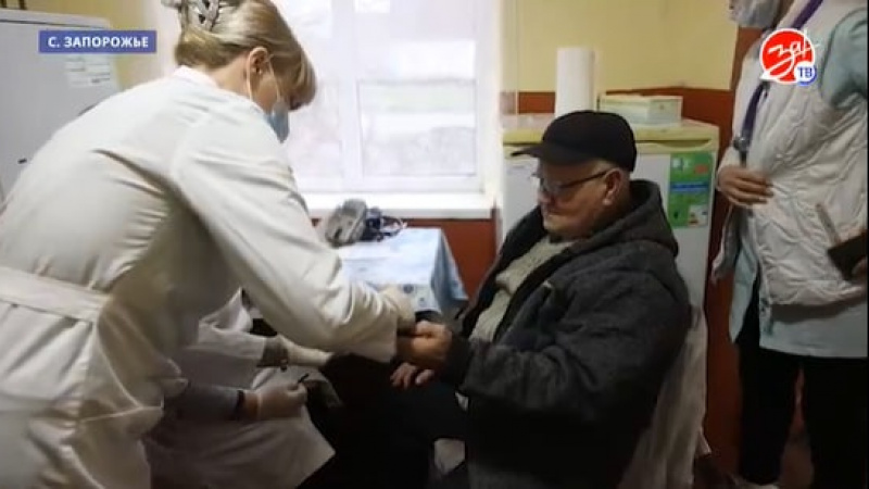 Передвижной диагностический пункт приехал в село Запорожье. АНО "ЗаМедиа"