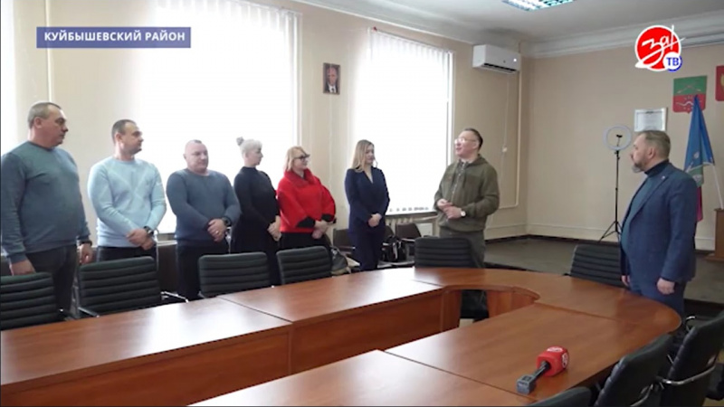 Советник Главы Республики Марий Эл Евгений Кузьмин с рабочим визитом посетил Куйбышевский муниципальный округ. АНО "ЗаМедиа"