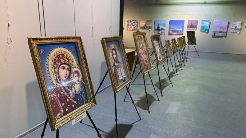 В Мелитополе открылась выставка икон «Радость всех радостей». АНО "ЗаМедиа"