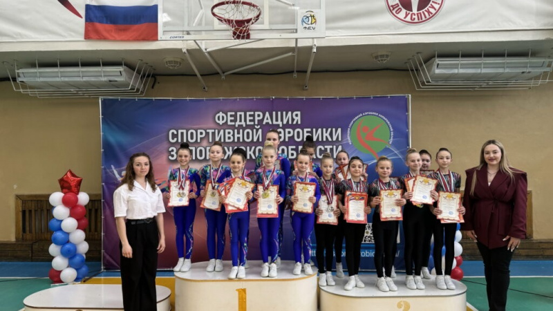 В Бердянской ДЮШ им. Назарова состоялся турнир Запорожской области по спортивной аэробике. АНО "ЗаМедиа"