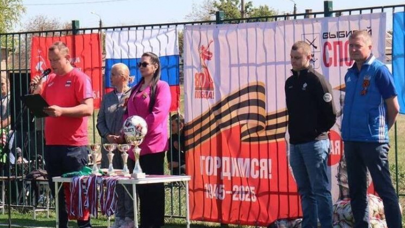 В селе Широкое торжественно открыли новую мини-футбольную площадку. АНО "ЗаМедиа"
